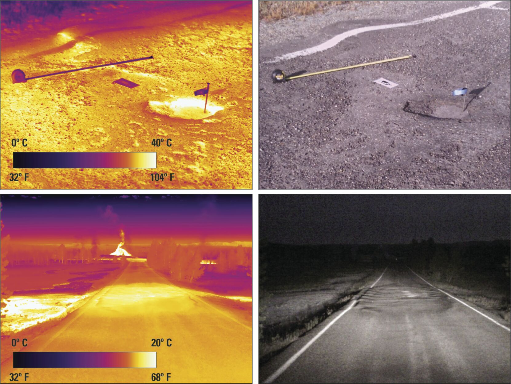 FLIR - visible comparison